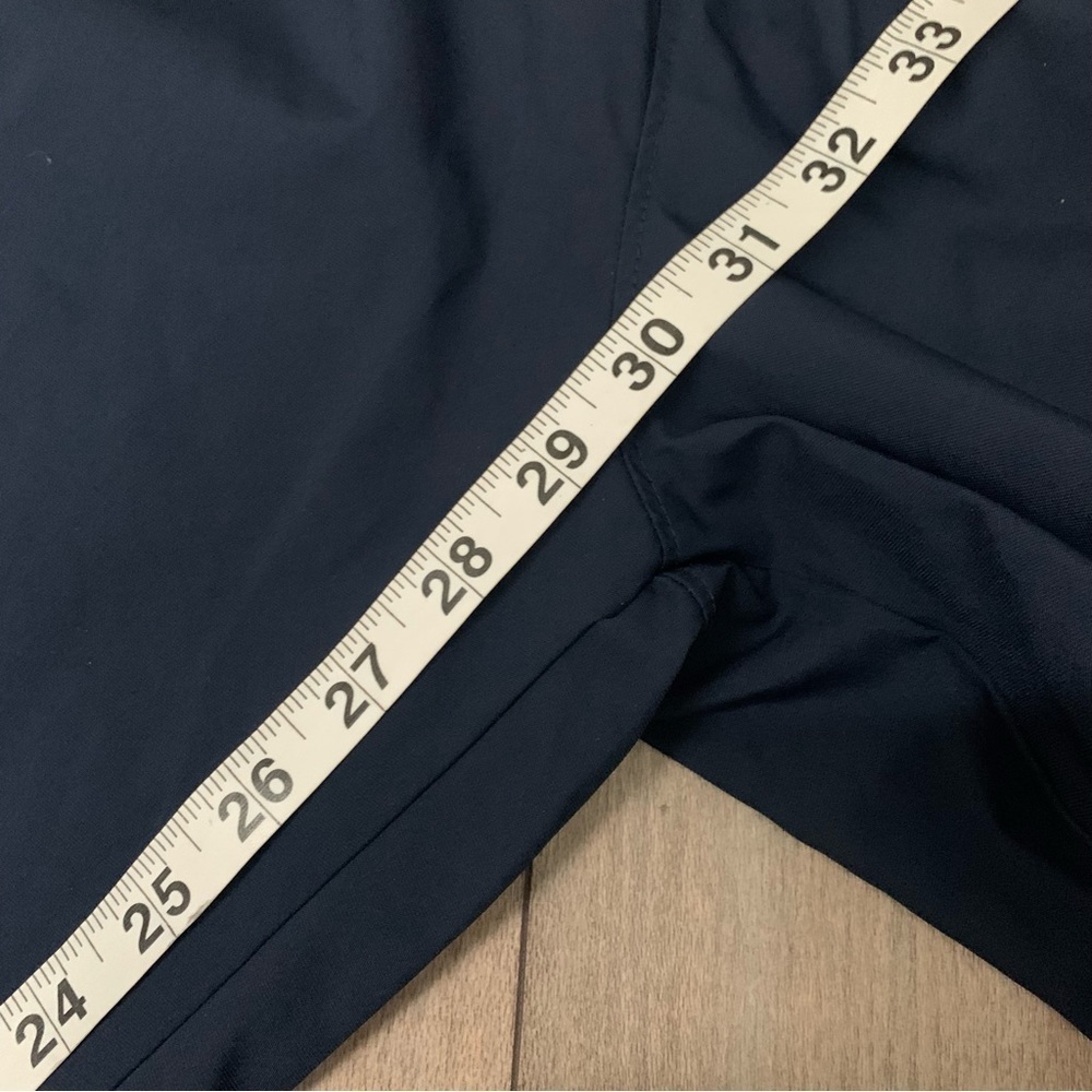 Vtg 90s Y2K Nike wide leg cargo windbreak pull on pant blue navy size small - Picture 6 of 8